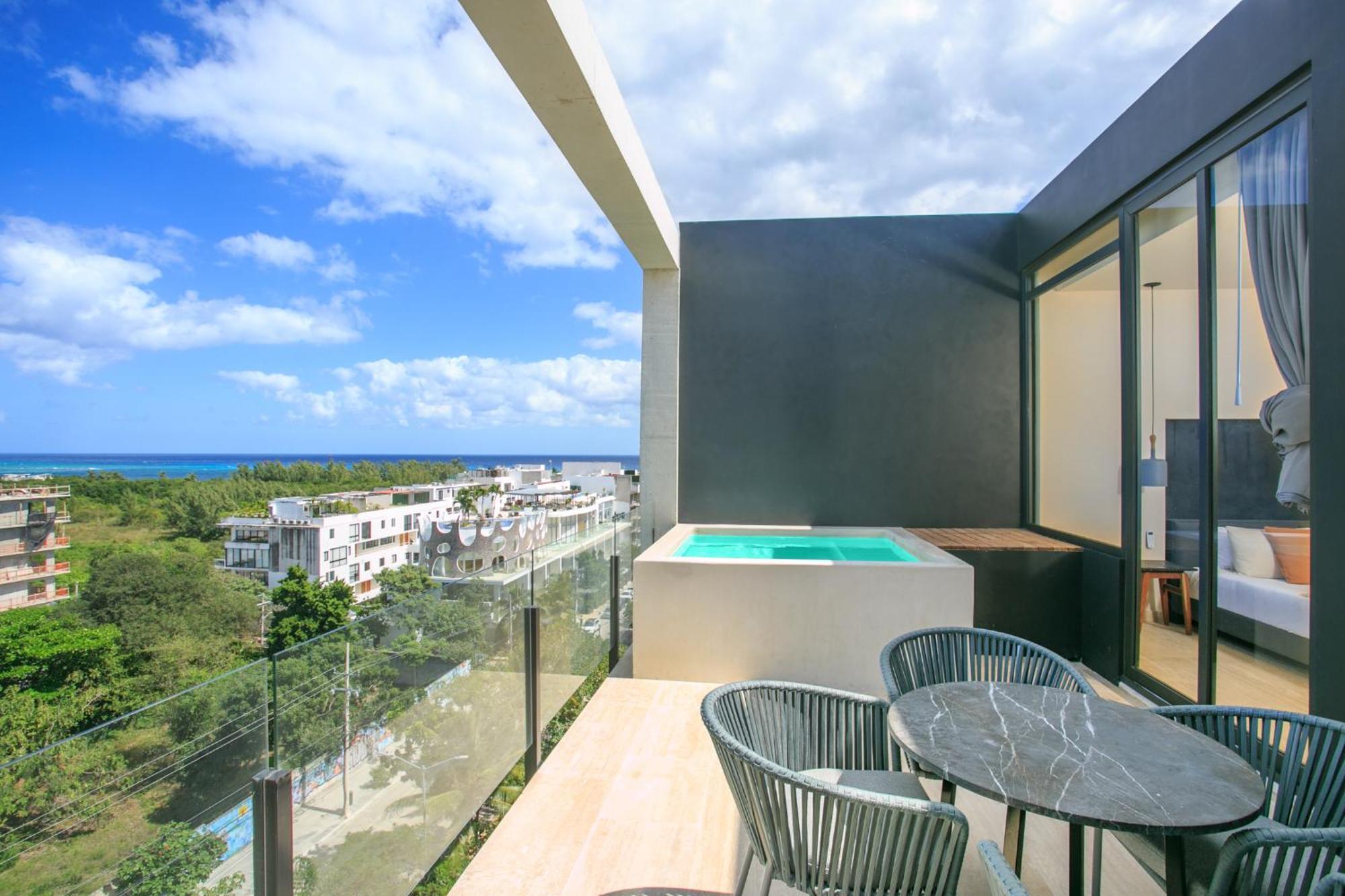 Ceren Luxury Apartments At Fifth Avenue By Spot Rentals Playa del Carmen Exterior photo